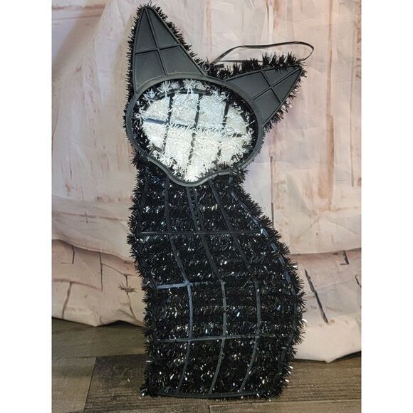 Halloween day of the dead cat sign decor - Picture 4 of 4